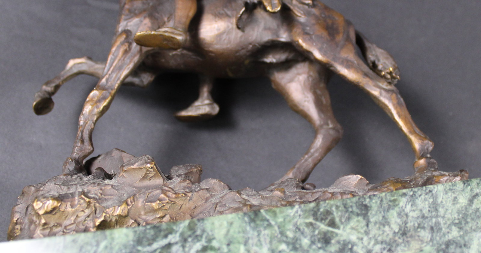 Bronze Frederic Remington Statue "The Scalp" (KFC) - 11