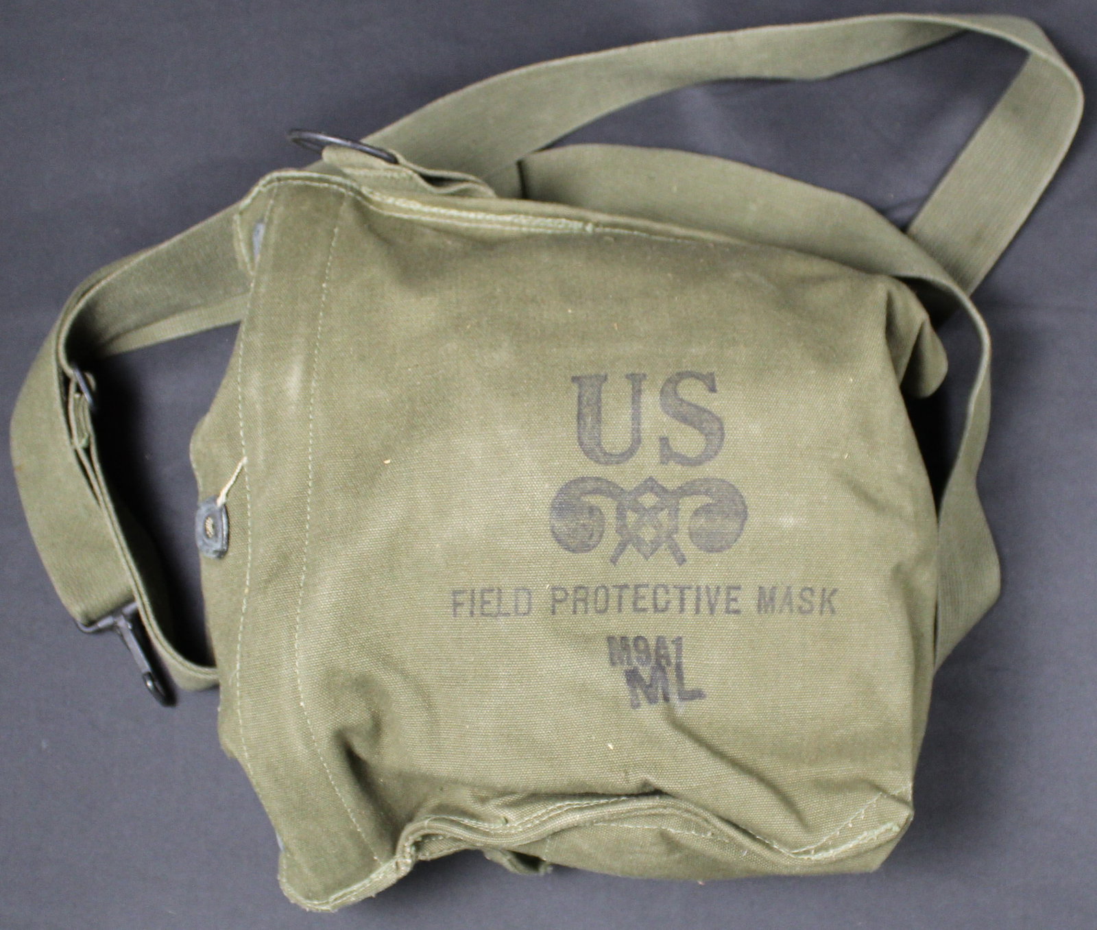 US M11 Cold War Era Unissued Gas Mask with Canister and Carry Case (BJT): Estimated shipping parcel size (LxWxH) 12 inches x 10 inches x 10 inches. Please note, shipping estimates are provided for LiveShipping calculations only and may vary based on weight and location.