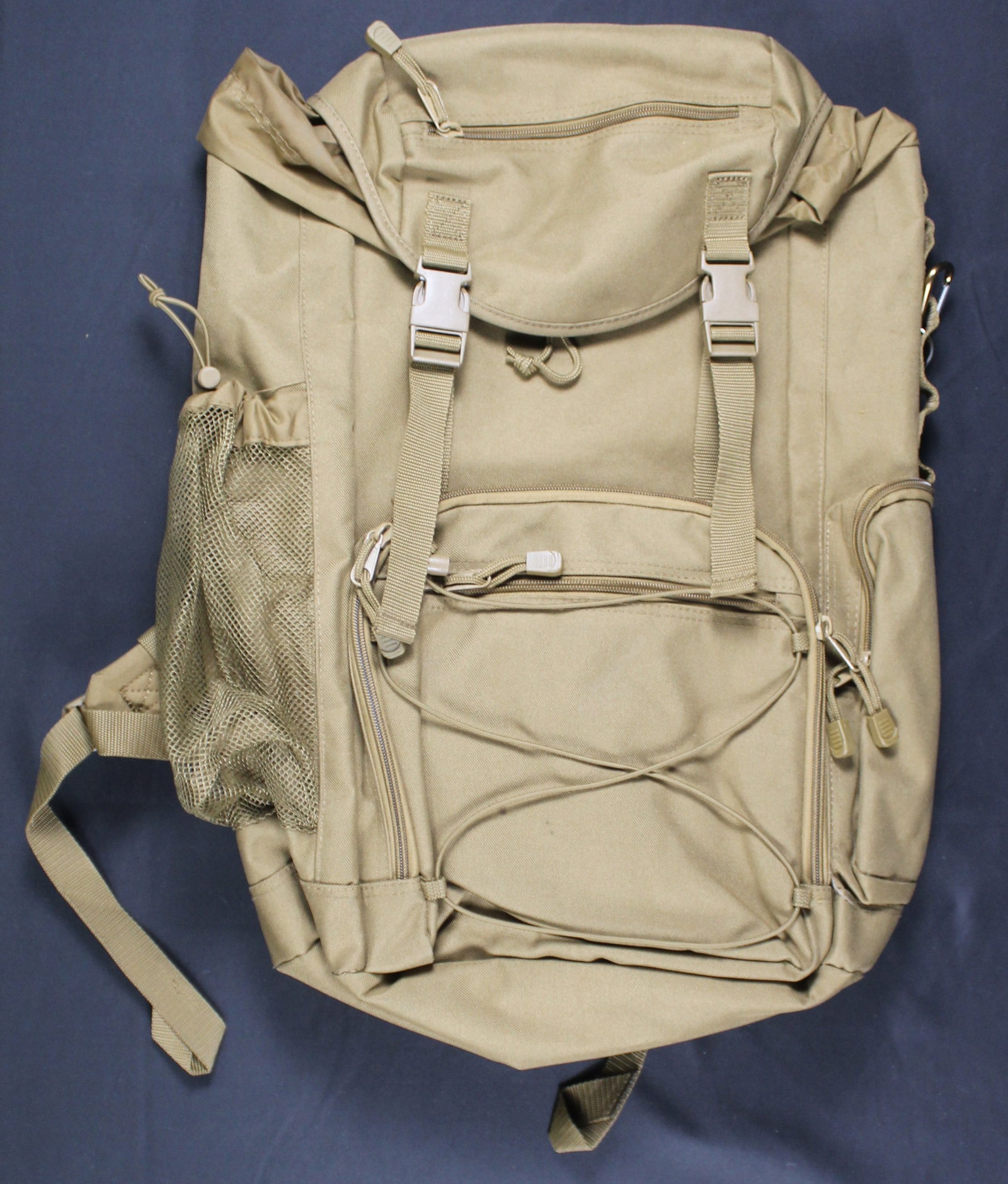 Large LNIB Military Luggage Company Backpack (BLB): Estimated shipping parcel size (LxWxH) 18 inches x 12 inches x 12 inches. Please note, shipping estimates are provided for LiveShipping calculations only and may vary based on weight and location.