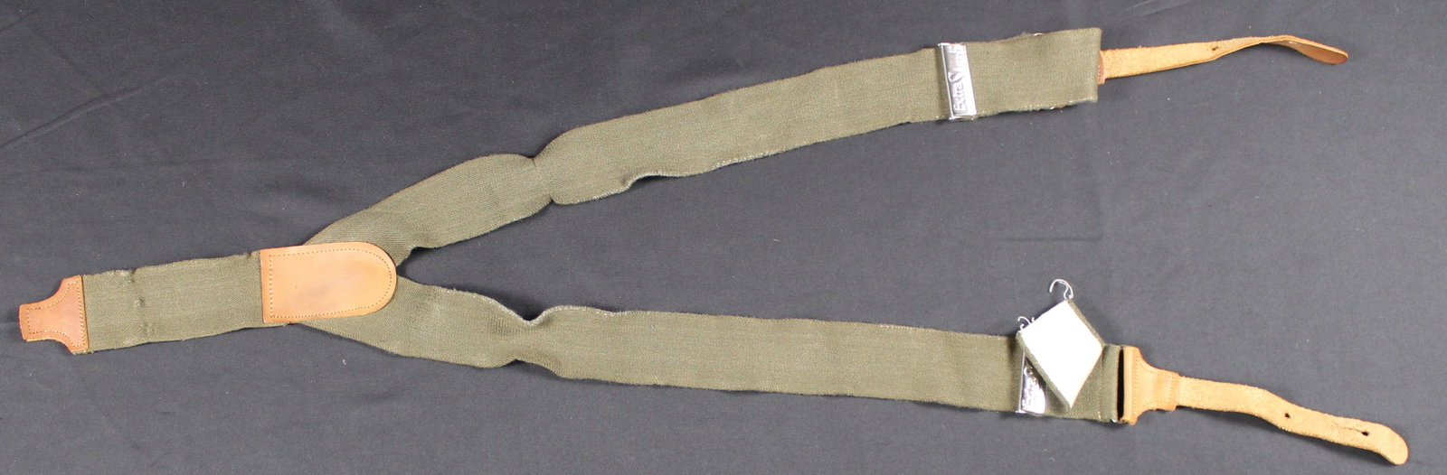 US Military Issued Suspenders (FMI): Estimated shipping parcel size (LxWxH) 10 inches x 6 inches x 4 inches. Please note, shipping estimates are provided for LiveShipping calculations only and may vary based on weight and location. The