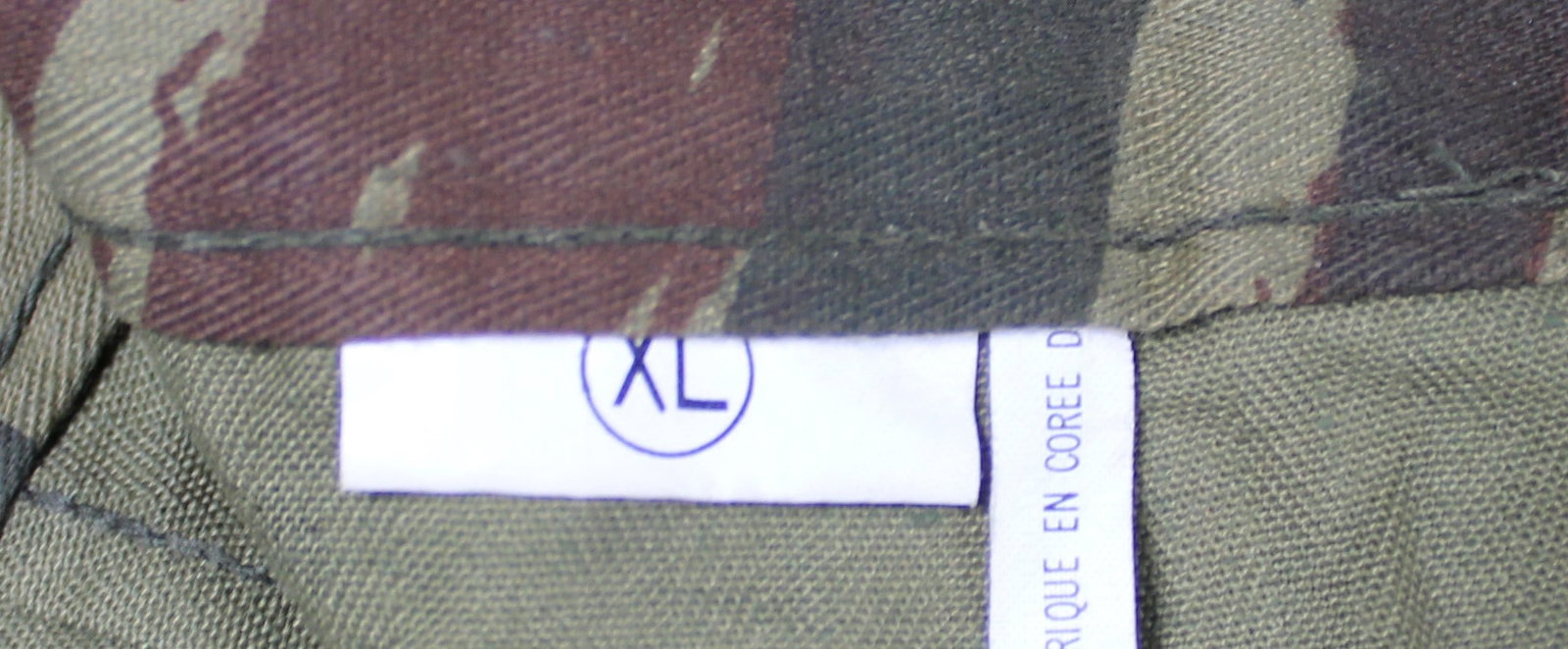 Camo Trouser Marked "Made in China" - 4