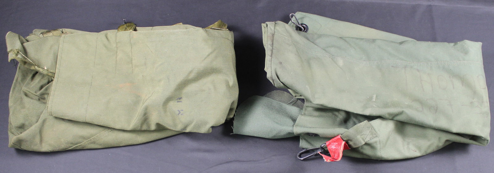 Group Lot: Two USN Sea Bags/Duffle Bags (JAA) (1 of 1)
