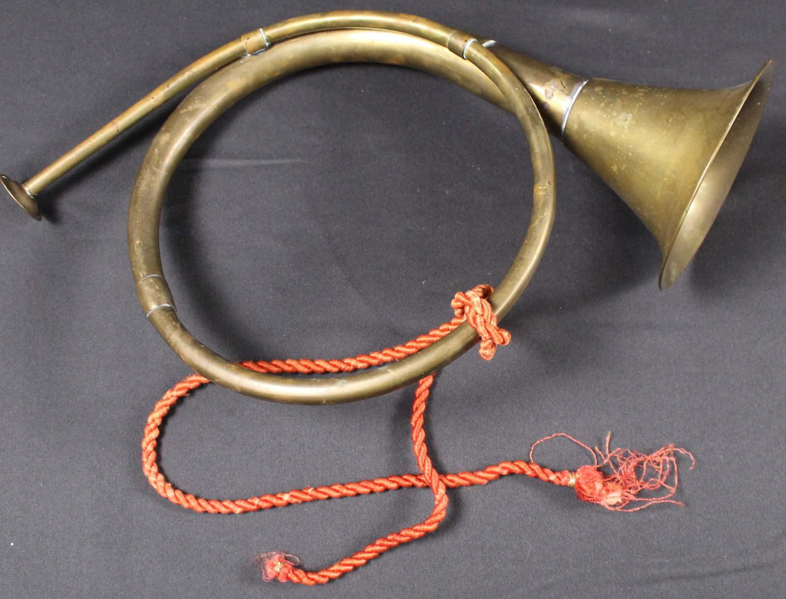 Vintage Brass Horn Estimated c.1900-1920s (JAA) (1 of 4)