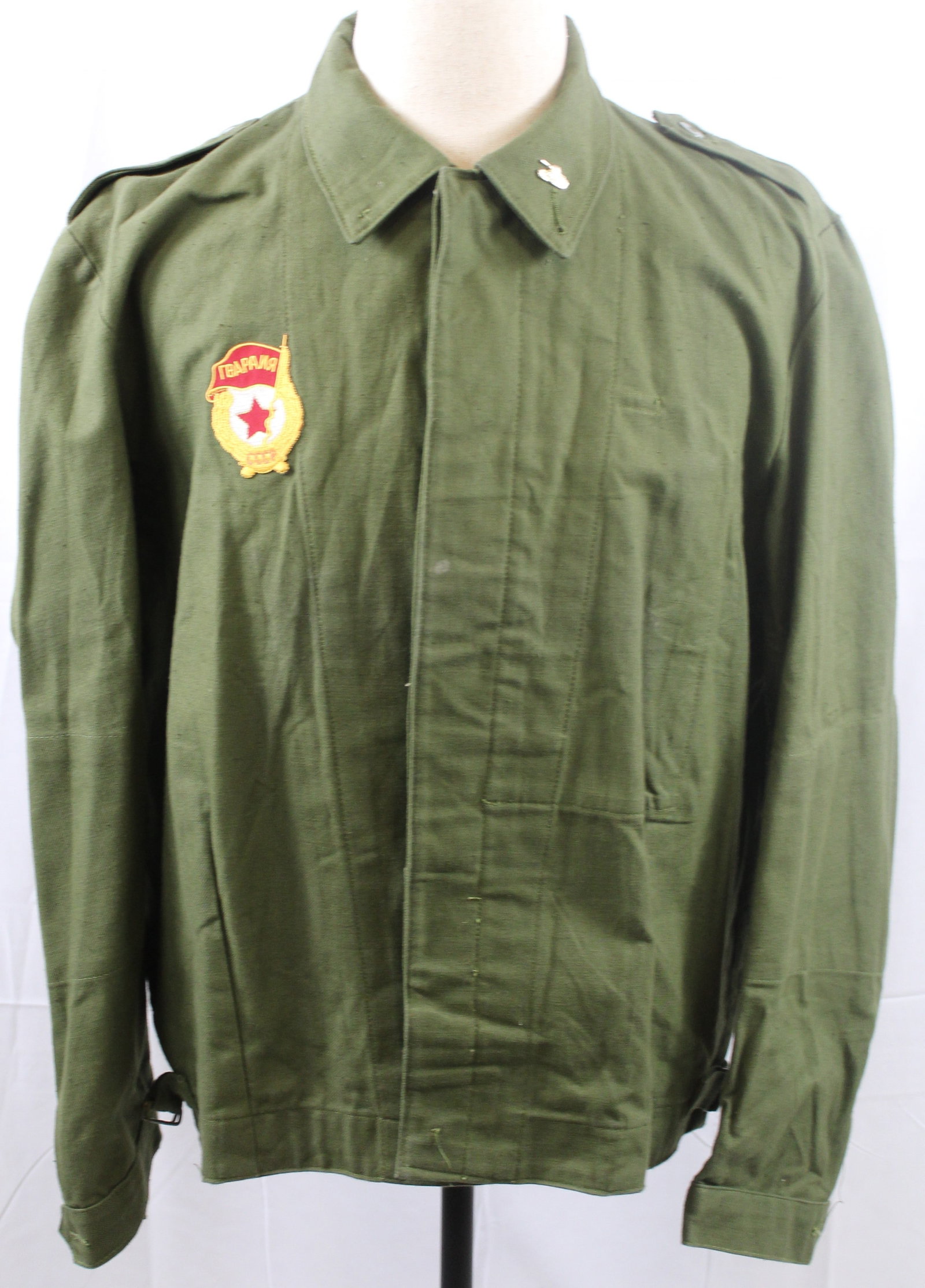 Modified Swedish Military Blouse Made into Soviet Russian Tanker Blouse Look-alike (GCW): Estimated shipping parcel size (LxWxH) 12 inches x 12 inches x 12 inches. Please note, shipping estimates are provided for LiveShipping calculations only and may vary based on weight and location.