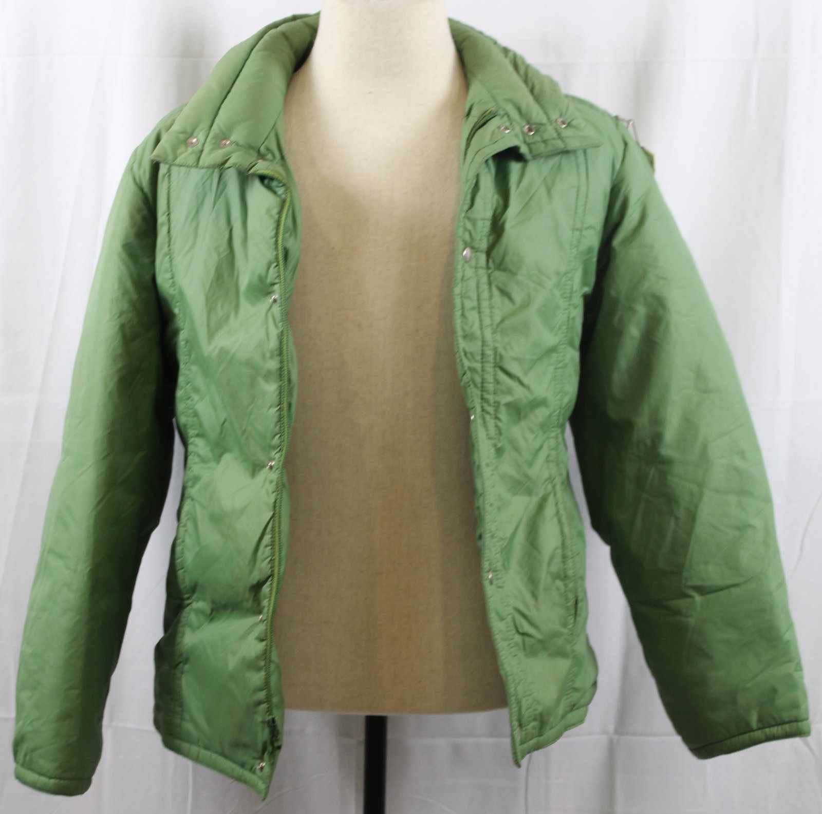 Goose Down Filled Slalom Heavy Jacket Made in USA Size Medium (BLB) (1 of 6)