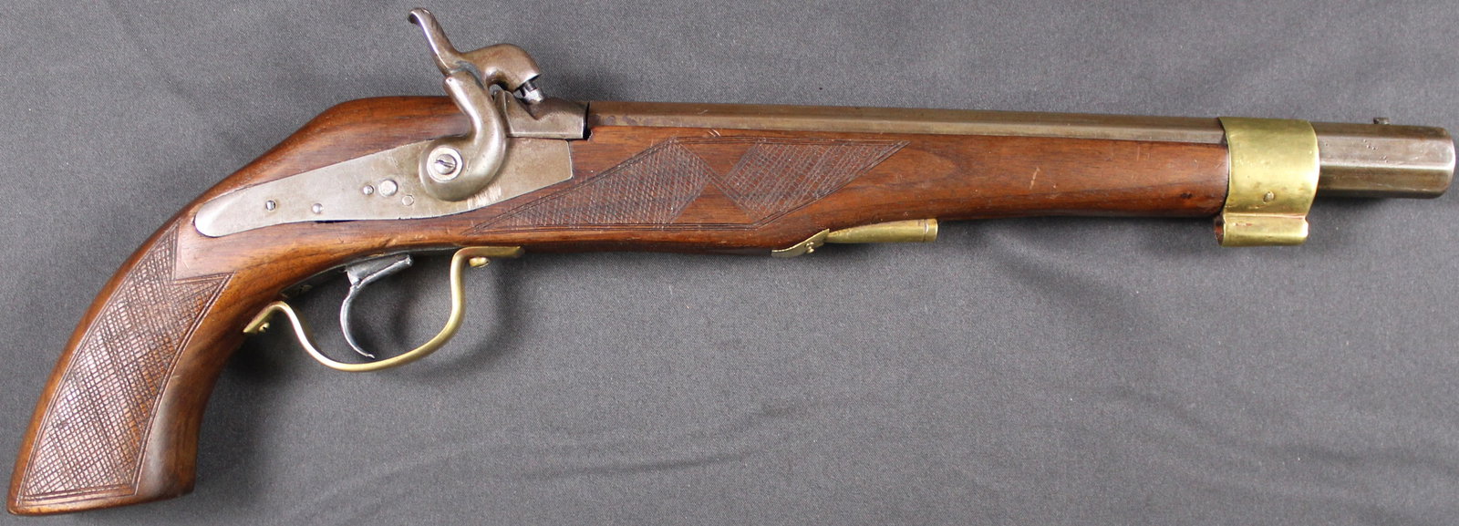 Black Powder Muzzle Loading Pistol (SAE): Estimated shipping parcel size (LxWxH) 10 inches x 8 inches x 8 inches. Please note, shipping estimates are provided for LiveShipping calculations only and may vary based on weight and location. The