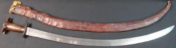 Large c.1780 Ethiopian Tribal Gurade Cutlass (GCW) (1 of 1)