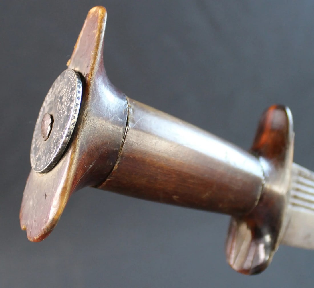 Large c.1780 Ethiopian Tribal Gurade Cutlass (GCW) - 8