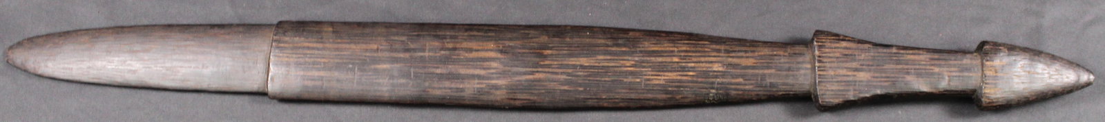 Authentic African Massim War Club (KFC): Estimated shipping parcel size (LxWxH) 48 inches x 6 inches x 6 inches. Please note, shipping estimates are provided for LiveShipping calculations only and may vary based on weight and location. The