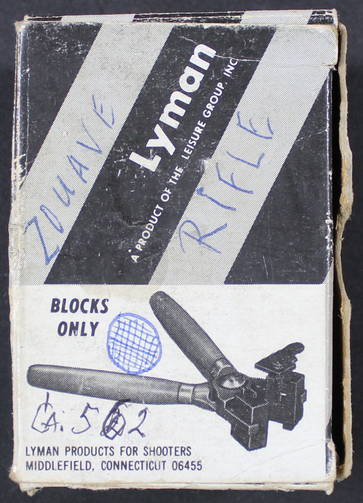 Lyman 562 Die Cast Bullet Mould (FMI): The Lyman 562 is a single-cavity steel bullet mold designed to cast a .562-inch diameter round ball weighing approximately 257 grains. Overall in good condition showing minimum signs of wear. Bidders