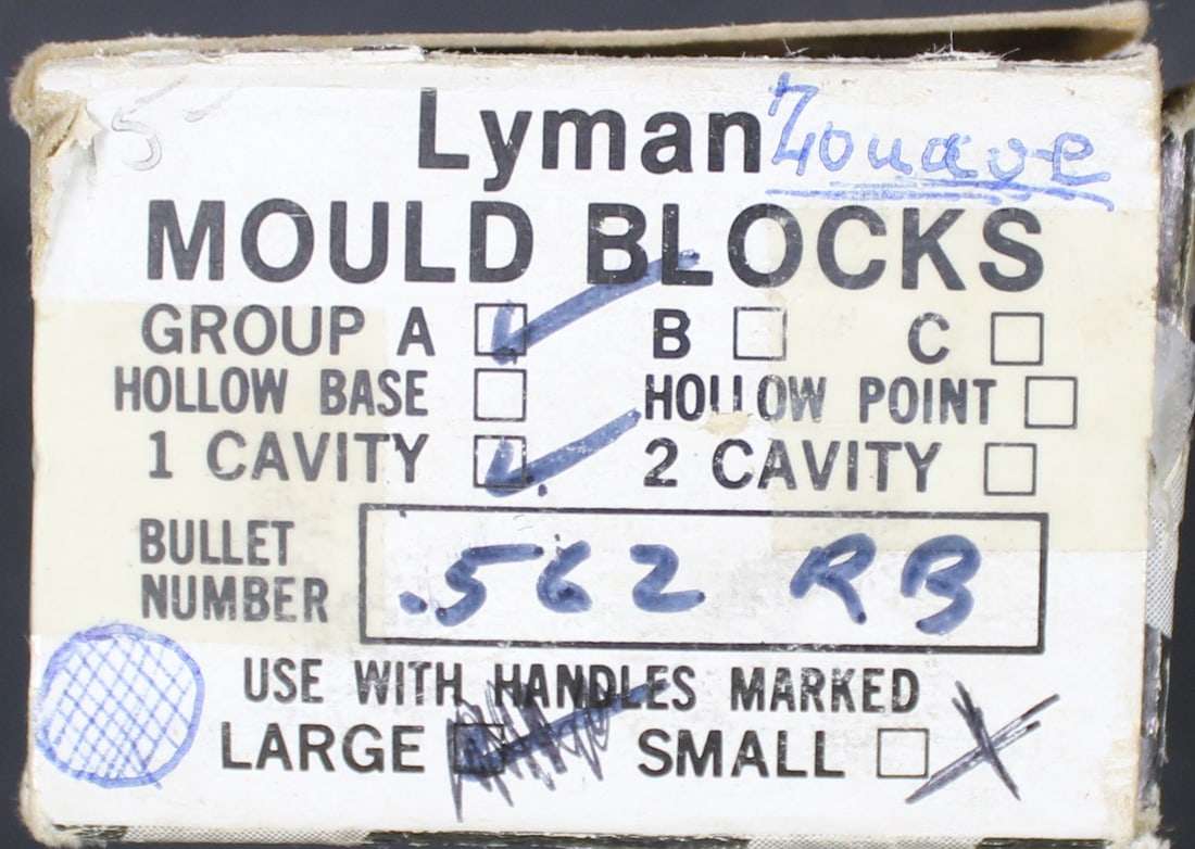 Lyman 562 Die Cast Bullet Mould (FMI) - 4