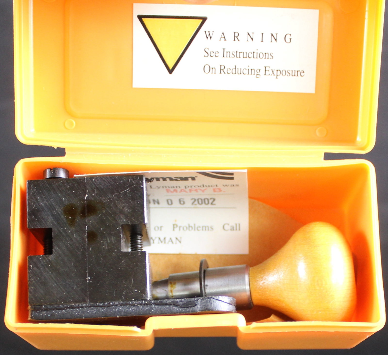 Lyman .58 Cal Die Cast Bullet Mould (FMI) - 3