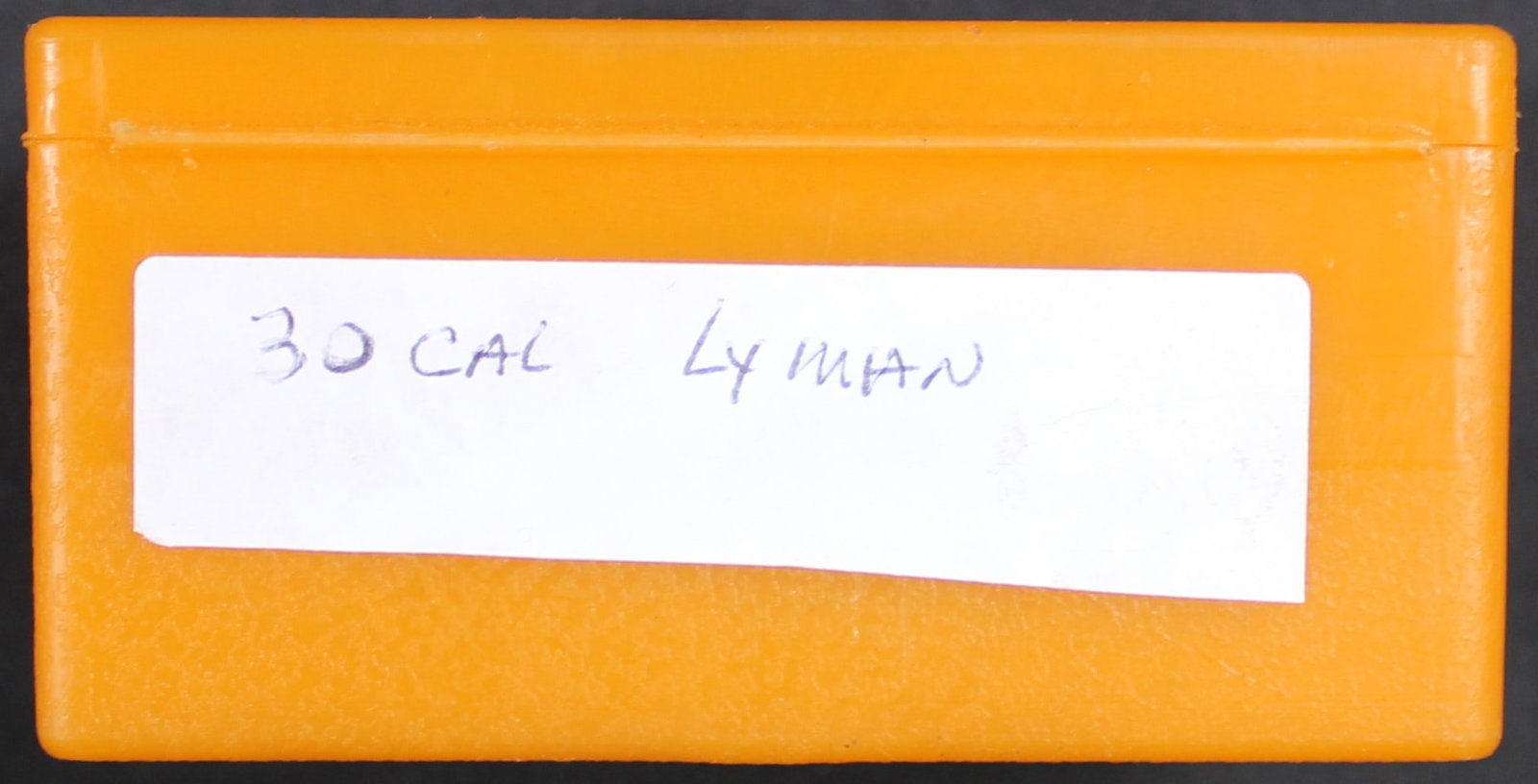 Lyman Die Cast Bullet Mould (FMI): This 2 cavity Lyman "311041C1" bullet mould creates a .30 caliber, flat nosed, gas checked, 173 grain projectile. This piece is in fair to good condition. Currently there is lead inside the mould that