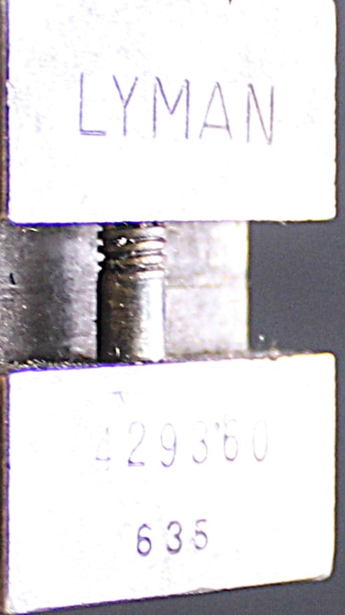 Lyman 429360 Die Cast Bullet Mould (FMI) - 2