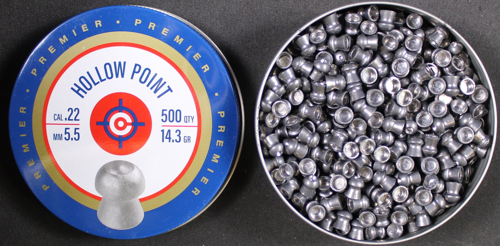 Group Lot: Four Cans of .22 Caliber Pellets (LOL) - 2
