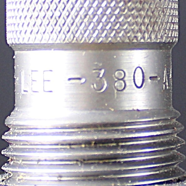 LEE 4 Piece 380 Reloading Die Kit (FMI) - 2