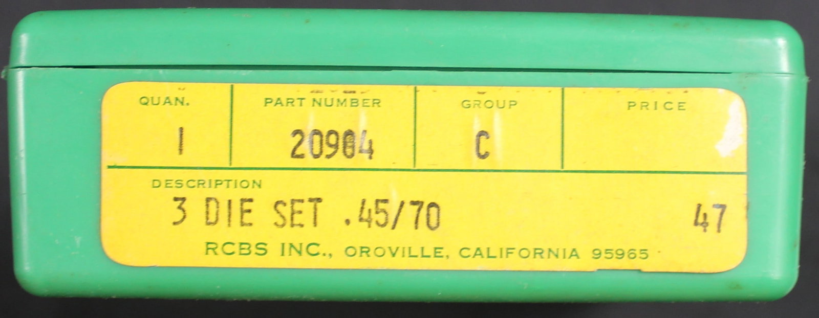 RCBS Reloading Die Set for .45-70 Gov't (FMI) - 4