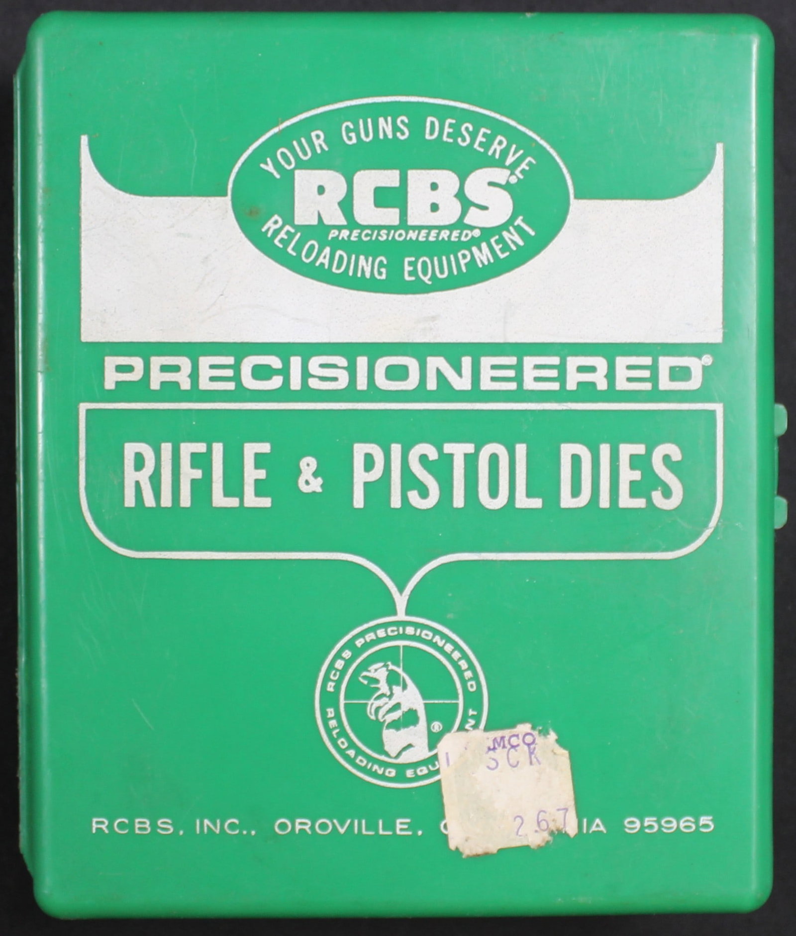 .38 SPL RCBS Manufactured Reloading Die Set (FMI) - 2