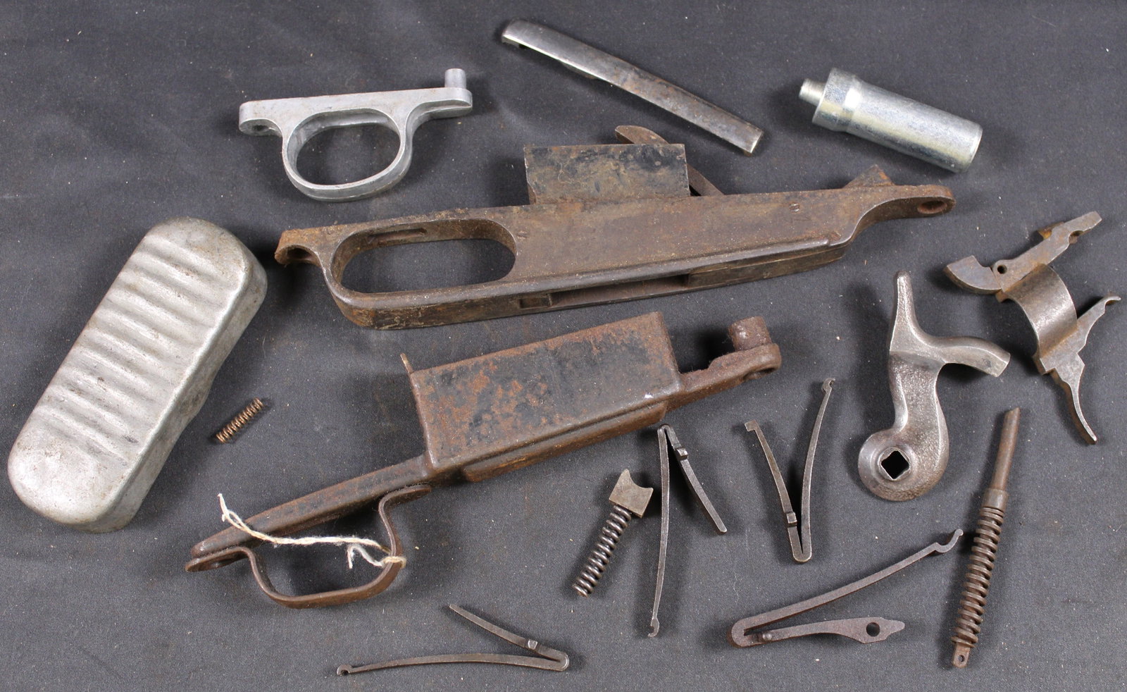 Group Lot: Firearms Parts Lot (FMI): Description coming soon Bidders are welcome to preview items in person during our normal operating hours Tuesday through Saturday 11am-6pm. Estimated shipping parcel size (LxWxH) 10 inches x 8 inches