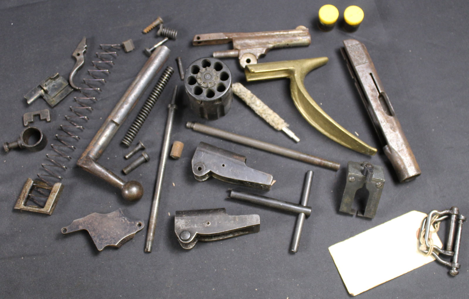 Group Lot: Firearms Parts Lot (FMI): Description coming soon Bidders are welcome to preview items in person during our normal operating hours Tuesday through Saturday 11am-6pm. Estimated shipping parcel size (LxWxH) 10 inches x 8 inches 