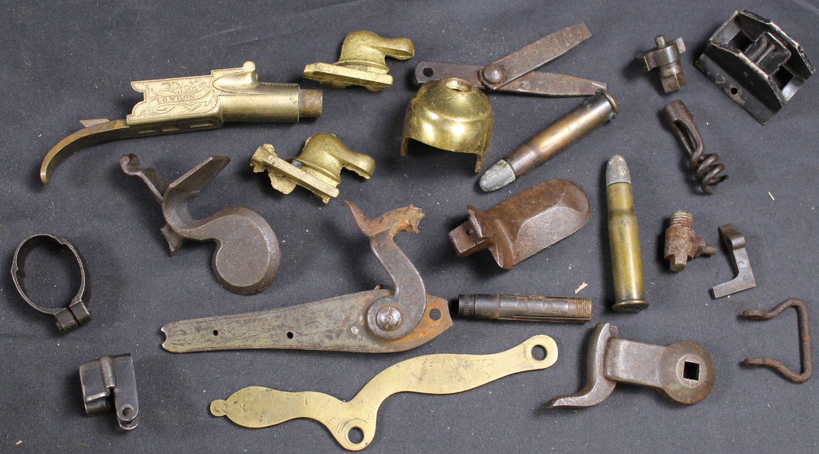 Group Lot: Firearms Parts Lot (FMI): Description coming soon Bidders are welcome to preview items in person during our normal operating hours Tuesday through Saturday 11am-6pm. Estimated shipping parcel size (LxWxH) 10 inches x 8 inches