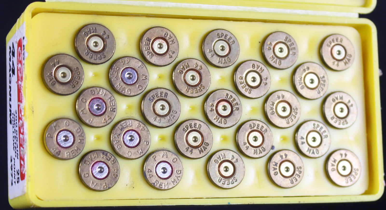 25 Casings of 44 Magnum (TDR): Description coming soon Bidders are welcome to preview items in person during our normal operating hours Tuesday through Saturday 11am-6pm. Estimated shipping parcel size (LxWxH) 10 inches x 6 inches