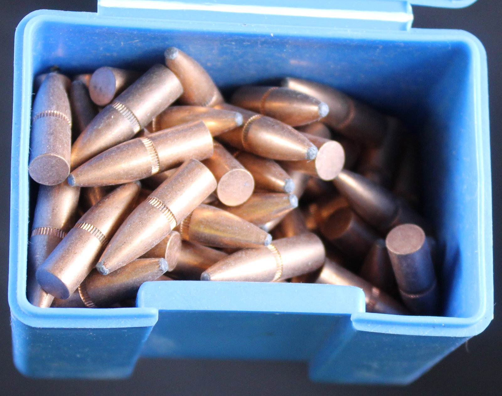 Approximately 125 .251" 100gr Lead Tipped Bullets for Reloading (FMI): Description coming soon Bidders are welcome to preview items in person during our normal operating hours Tuesday through Saturday 11am-6pm. Estimated shipping parcel size (LxWxH) 10 inches x 6 inches