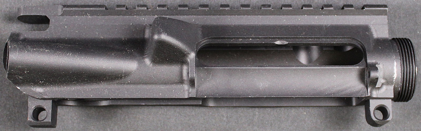 Unmarked AR-15 Upper Receiver (GOTB): Description coming soon Bidders are welcome to preview items in person during our normal operating hours Tuesday through Saturday 11am-6pm. Estimated shipping parcel size (LxWxH) 10 inches x 8 inches