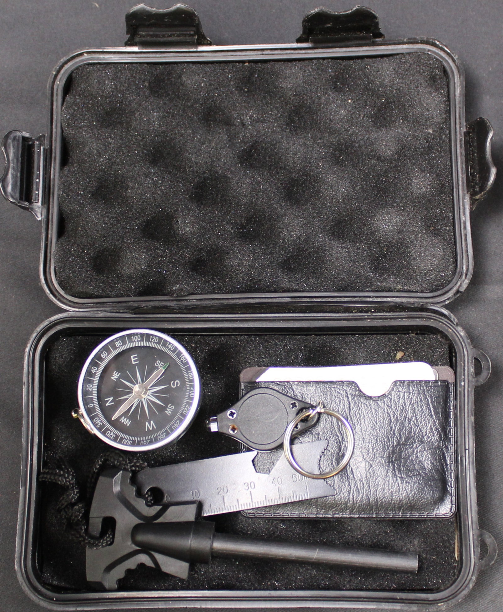 Complete Stealth Angel Outdoor and Urban Survival Kit (JAA): Description coming soon Bidders are welcome to preview items in person during our normal operating hours Tuesday through Saturday 11am-6pm. Estimated shipping parcel size (LxWxH) 10 inches x 8 inches