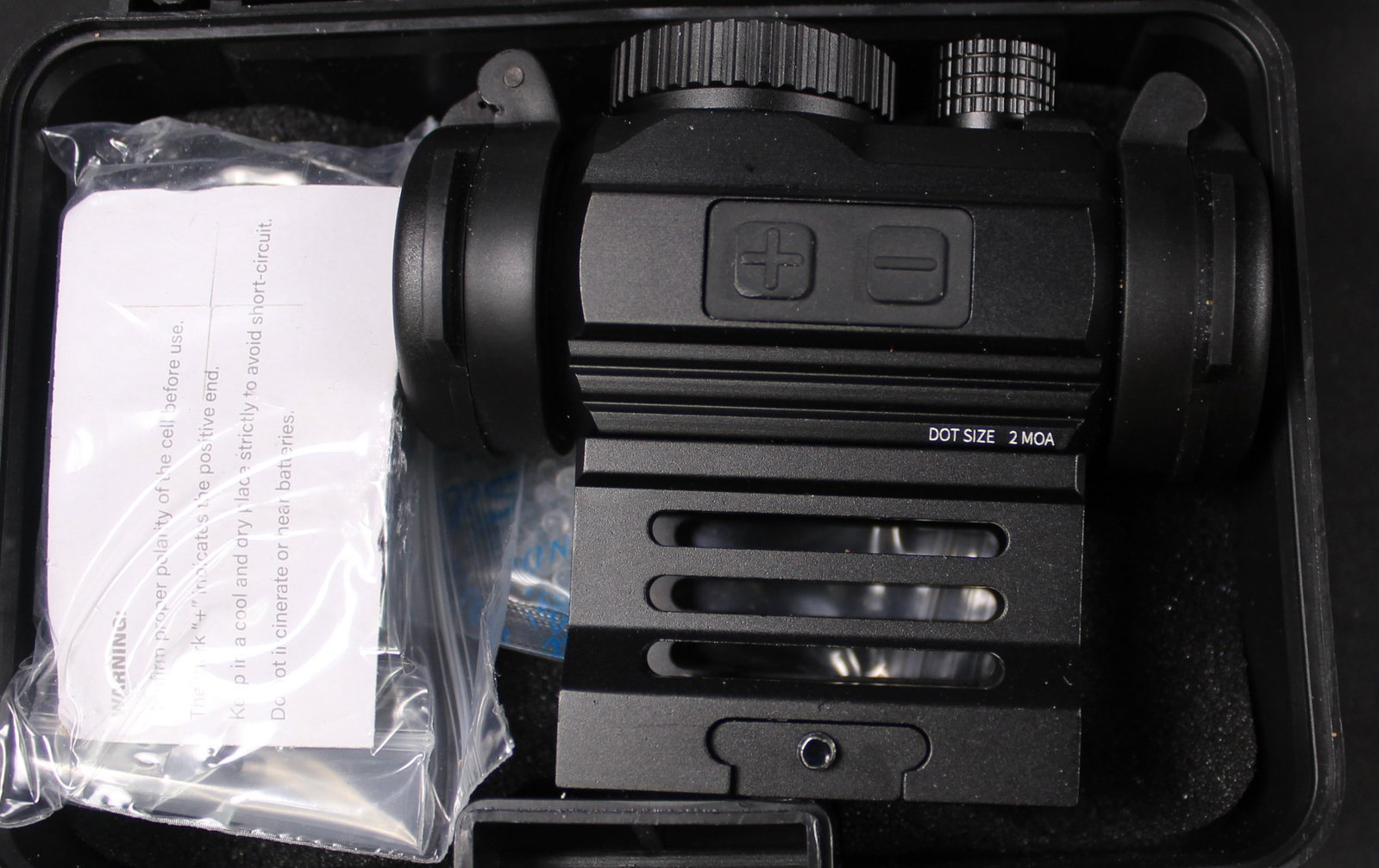 New in Box 2MOA IPX7 Compact Size Red Dot (MAT) - 2