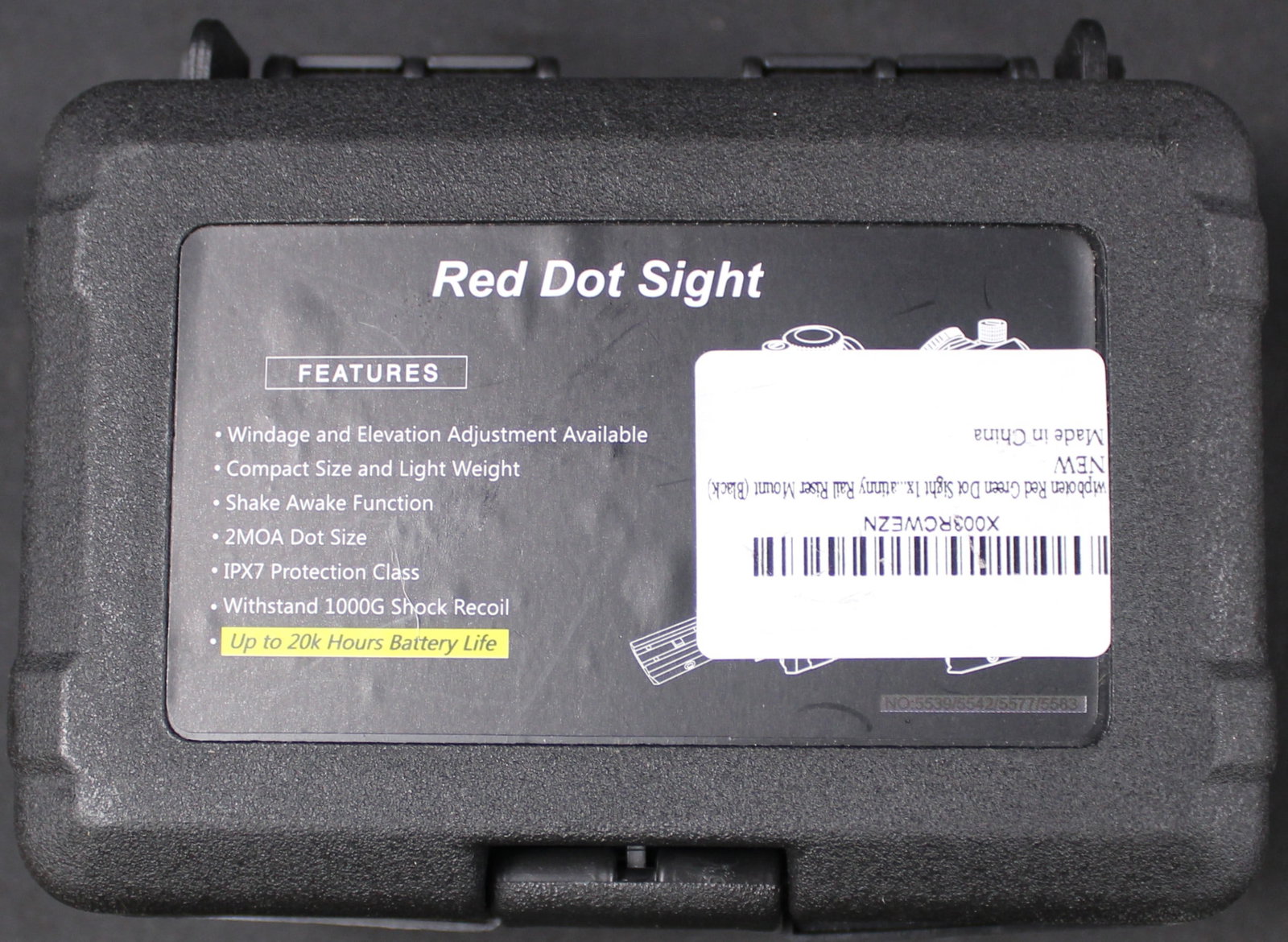 New in Box 2MOA IPX7 Compact Size Red Dot (MAT) - 3