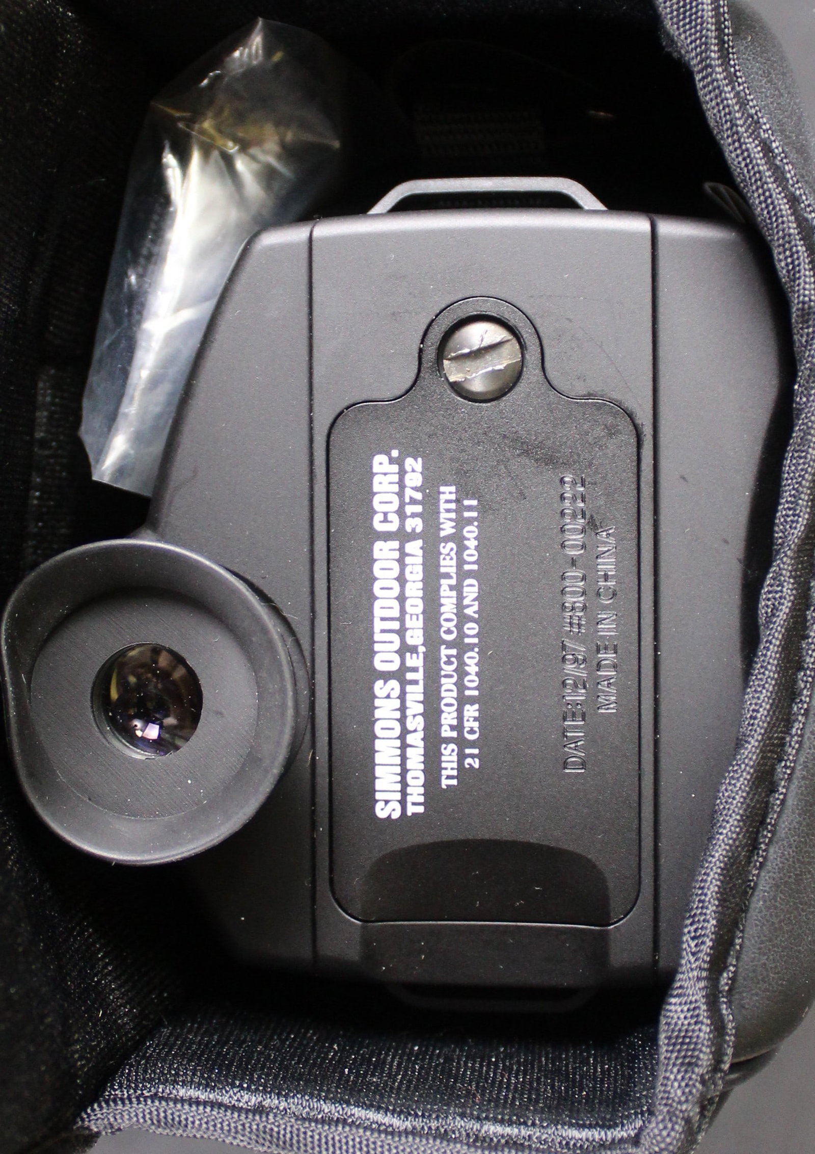New Old Stock Simmons LaserMag 800 Laser Range Finder in Box (VCW) - 3