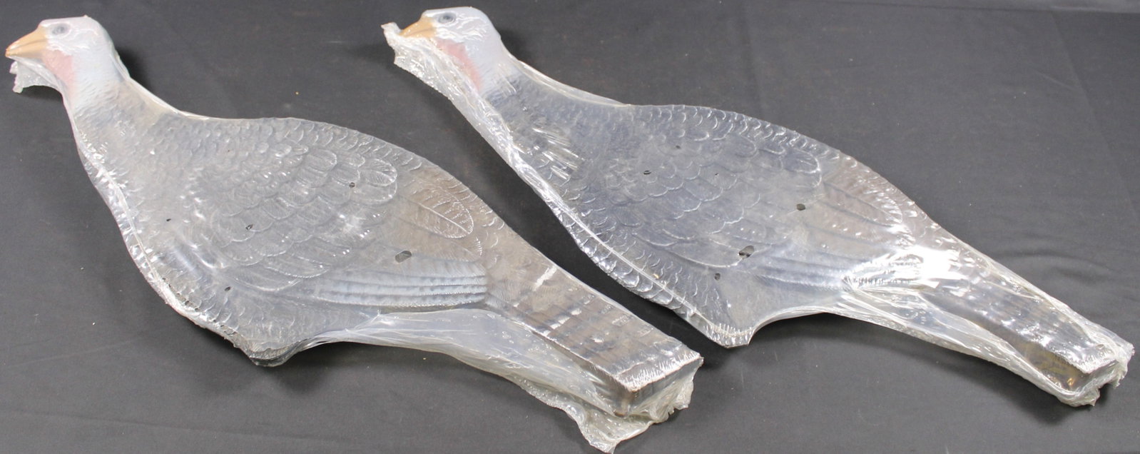Group Lot: Two New in Box Turkey Decoys (VCW): Description coming soon Bidders are welcome to preview items in person during our normal operating hours Tuesday through Saturday 11am-6pm. Estimated shipping parcel size (LxWxH) 24 inches x 18
