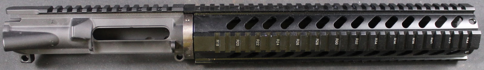 Group Lot: AR-15 Upper Receiver, Quad Rail Foregrip (GOTB): Description coming soon Bidders are welcome to preview items in person during our normal operating hours Tuesday through Saturday 11am-6pm. Estimated shipping parcel size (LxWxH) 24 inches x 4 inches