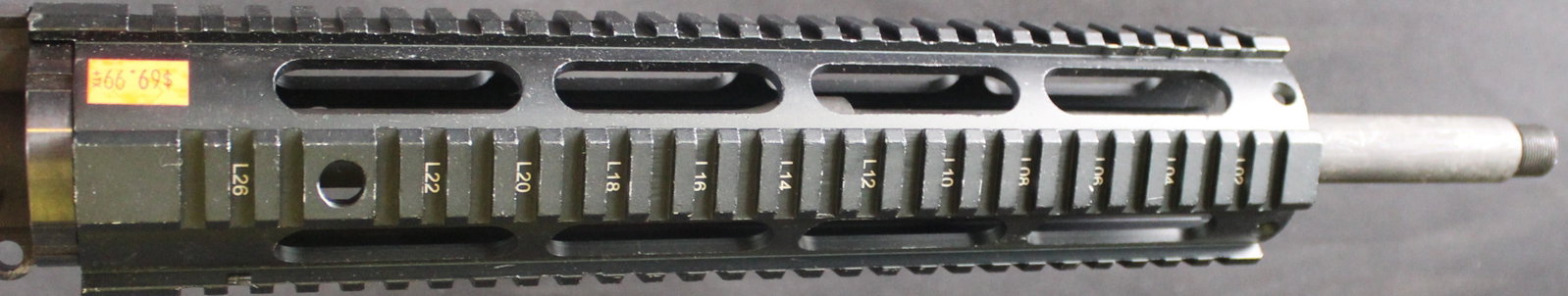 Group Lot: AR-15 Upper Receiver, Quad Rail Foregrip and 1:7 Twist Barrel in .300 Blackout (GOTB) - 2