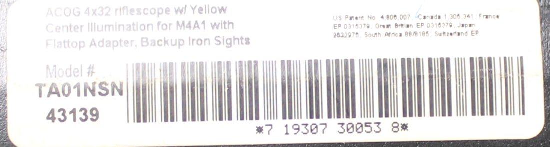 Factory Trijicon Case (HRR) - 2