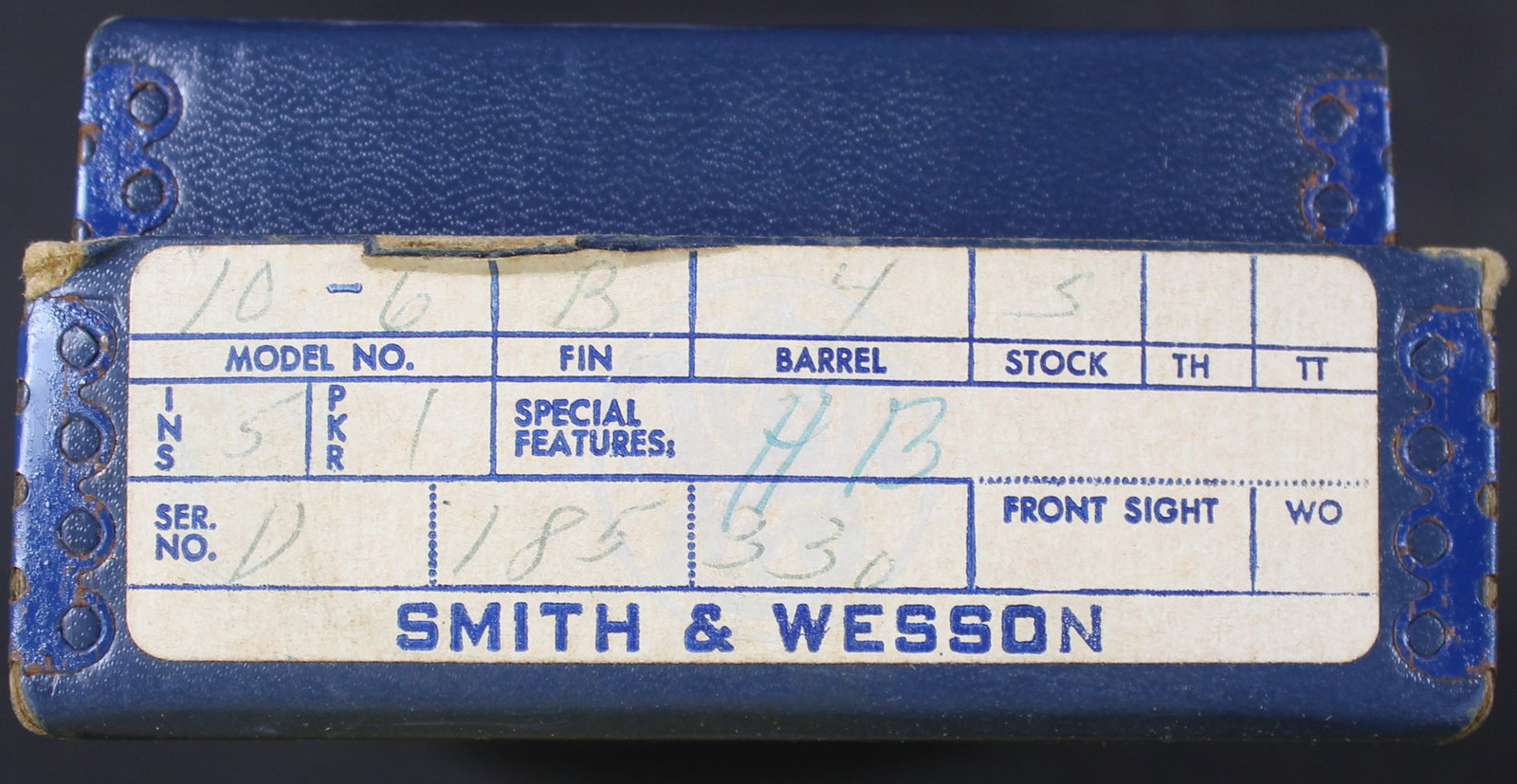 Factory Smith & Wesson Box (HRR) - 2