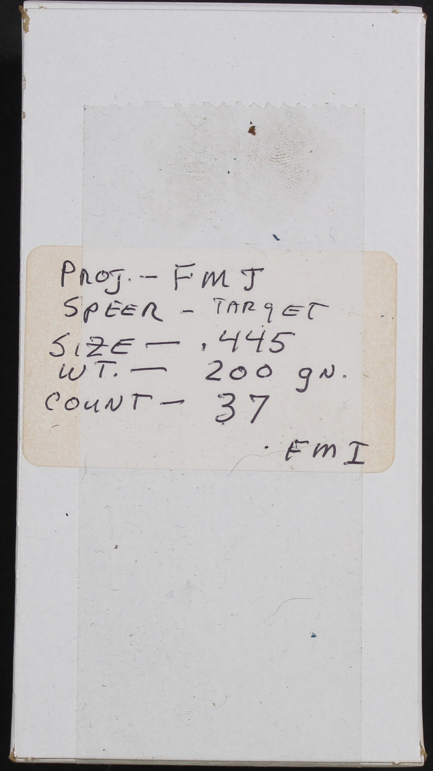 Approximately 37 200gr .445" Speer Manufactured Target Bullets for Reloading (FMI) - 2