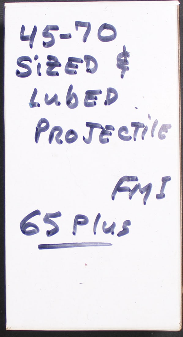 Approximately 65+ 45-70 Sized and Lubed Bullets for Reloading (FMI) - 2