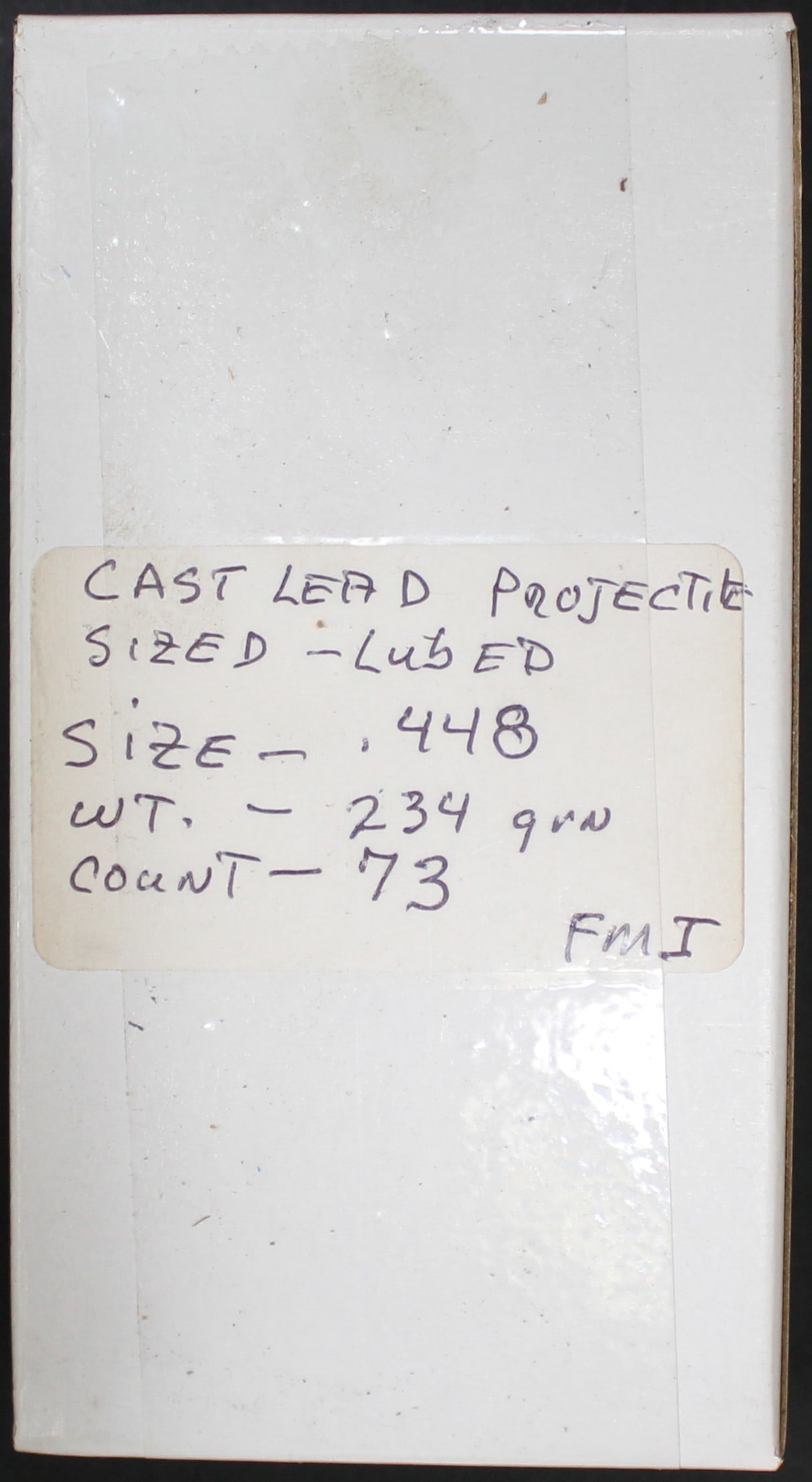 Approximately 73 234gr .448" Cast Lead Bullets for Reloading (FMI) - 2