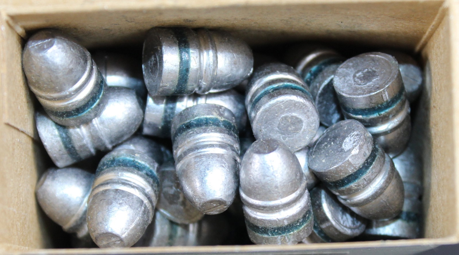 Approximately 100 Cast Lead .452" 249gr Bullets, Sized and Lubed for Reloading (FMI): Description coming soon Bidders are welcome to preview items in person during our normal operating hours Tuesday through Saturday 11am-6pm. Estimated shipping parcel size (LxWxH) 8 inches x 8 inches