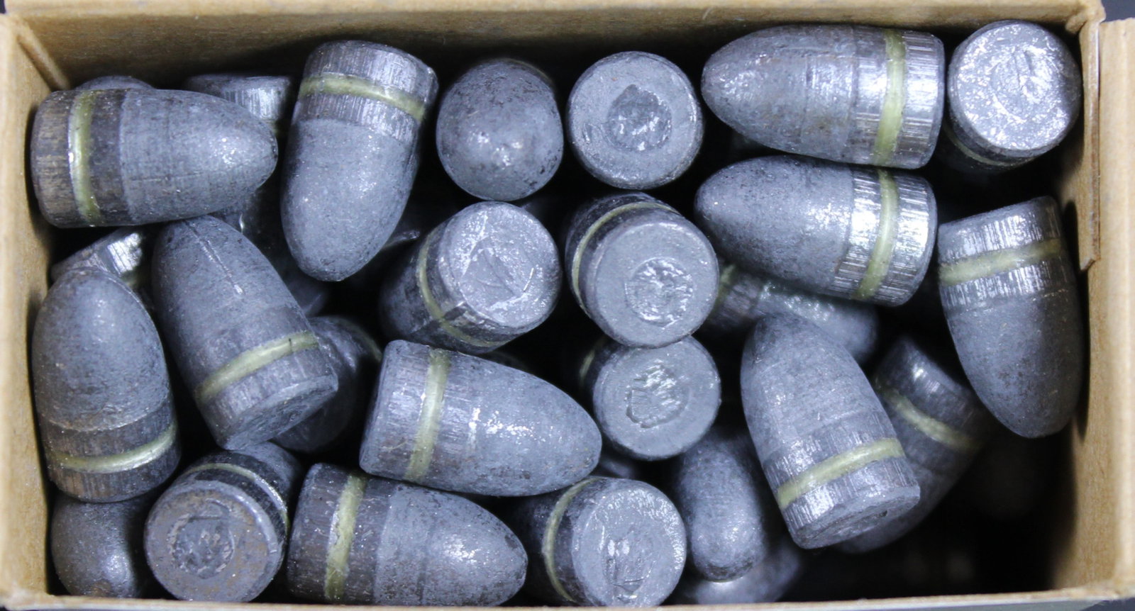 Approximately 250 Sized and Lubed 9mm Lead Cast Bullets for Reloading (FMI): Description coming soon Bidders are welcome to preview items in person during our normal operating hours Tuesday through Saturday 11am-6pm. Estimated shipping parcel size (LxWxH) 8 inches x 8 inches