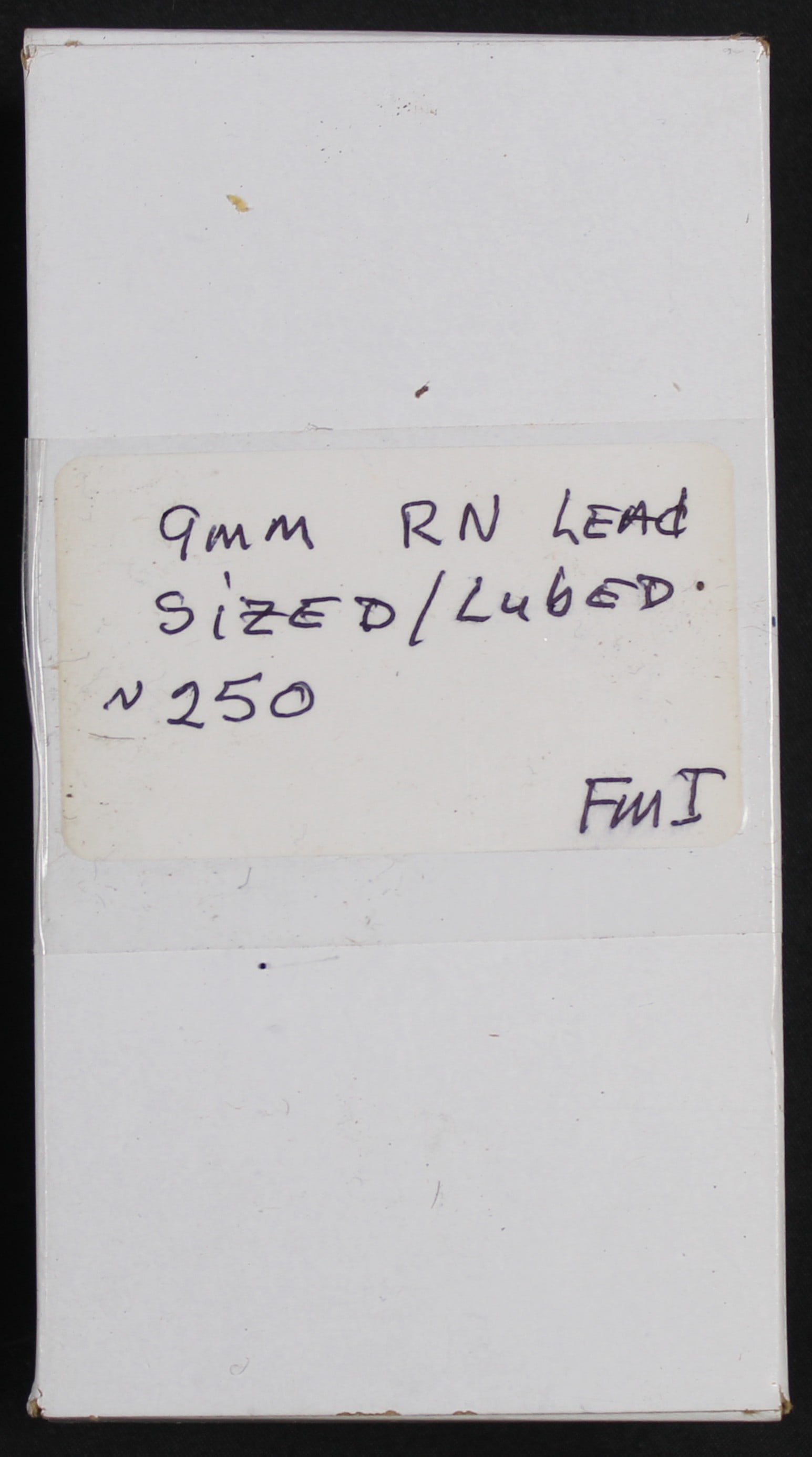 Approximately 250 Sized and Lubed 9mm Lead Cast Bullets for Reloading (FMI) - 2