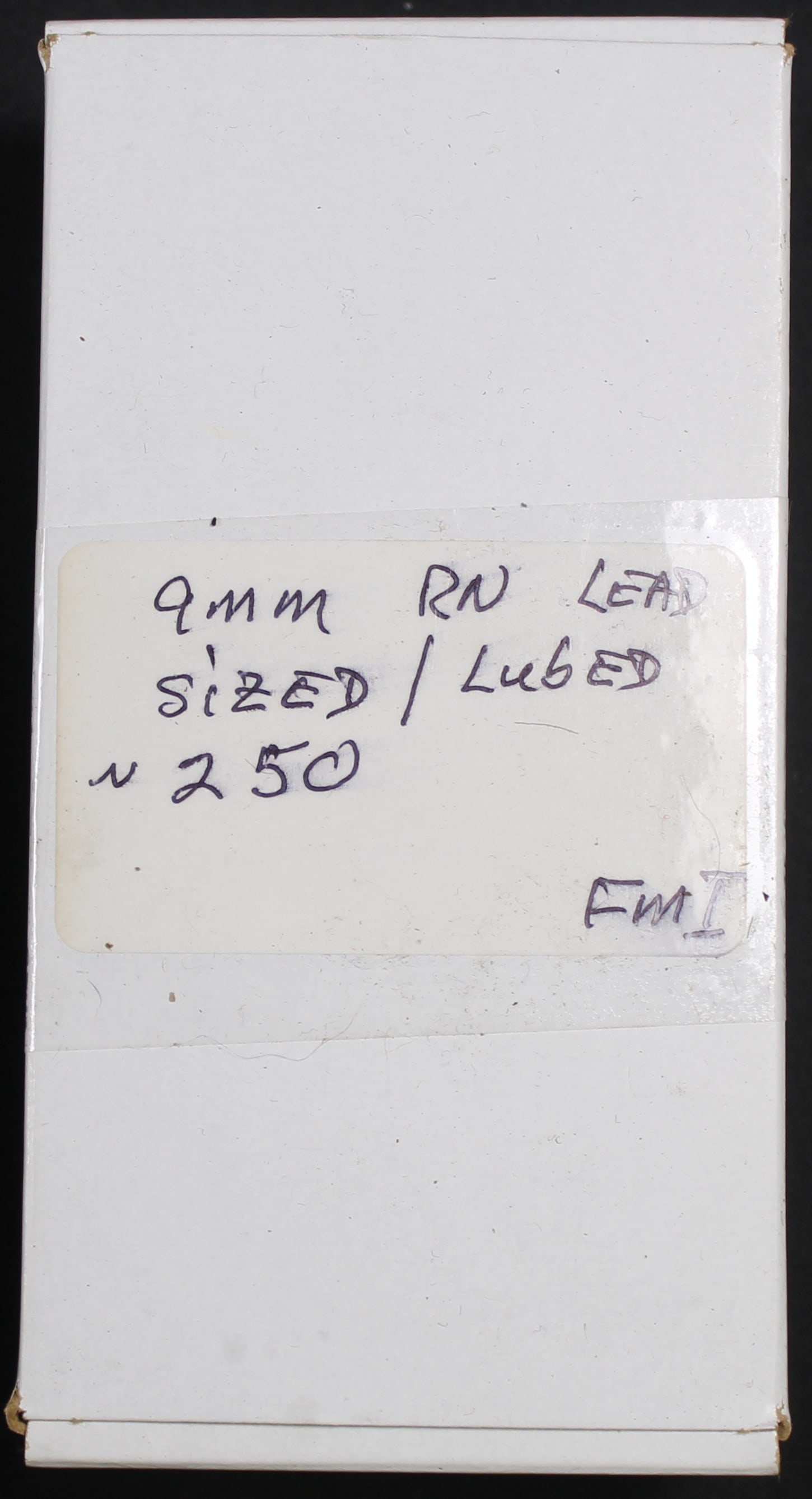 Approximately 250 9mm Cast Lead Bullets Sized and Lubed for Reloading (FMI) - 2