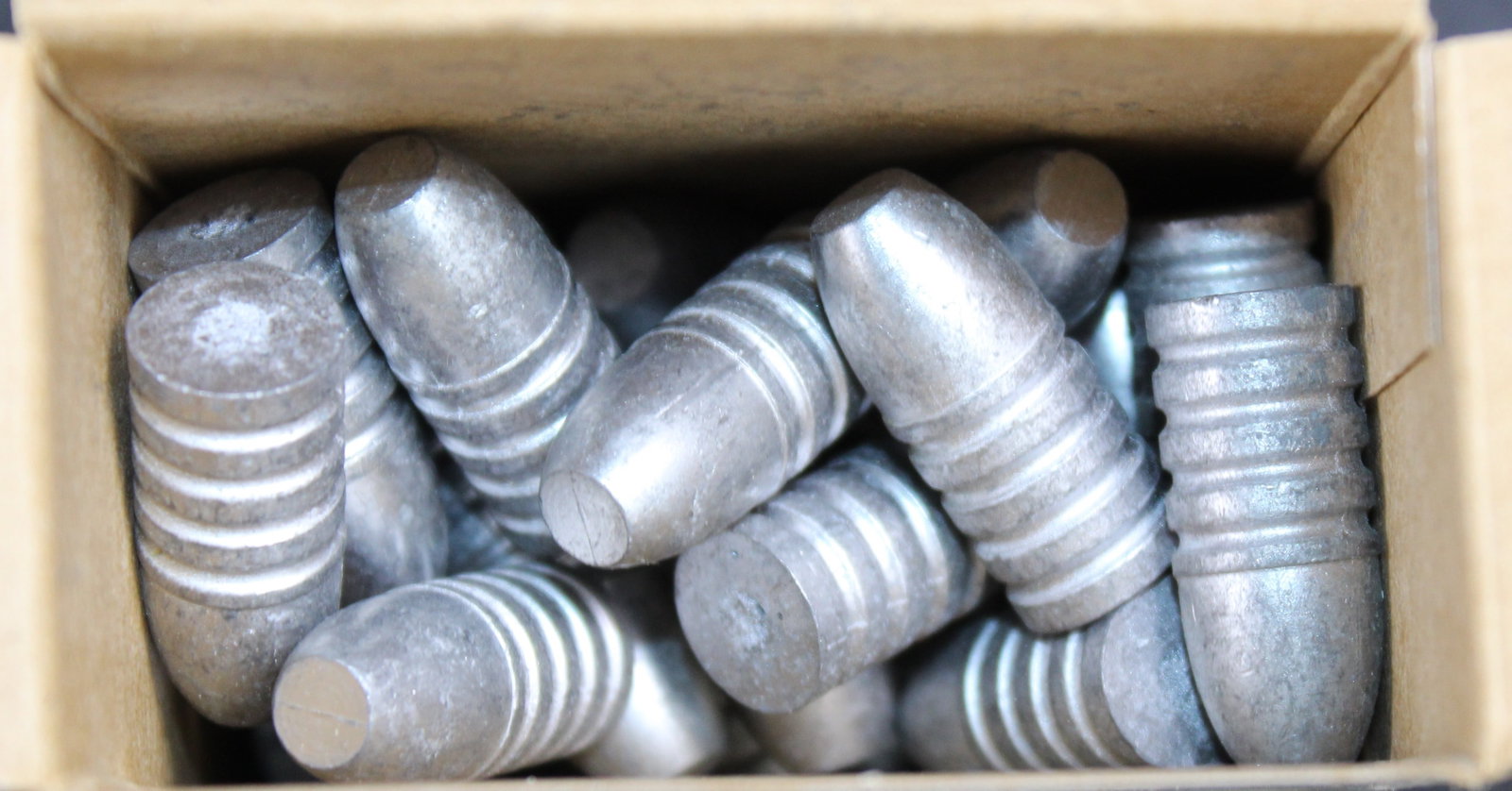 Approximately 50 403gr .456" Cast Lead Bullets for Reloading (FMI): Description coming soon Bidders are welcome to preview items in person during our normal operating hours Tuesday through Saturday 11am-6pm. Estimated shipping parcel size (LxWxH) 8 inches x 8 inches