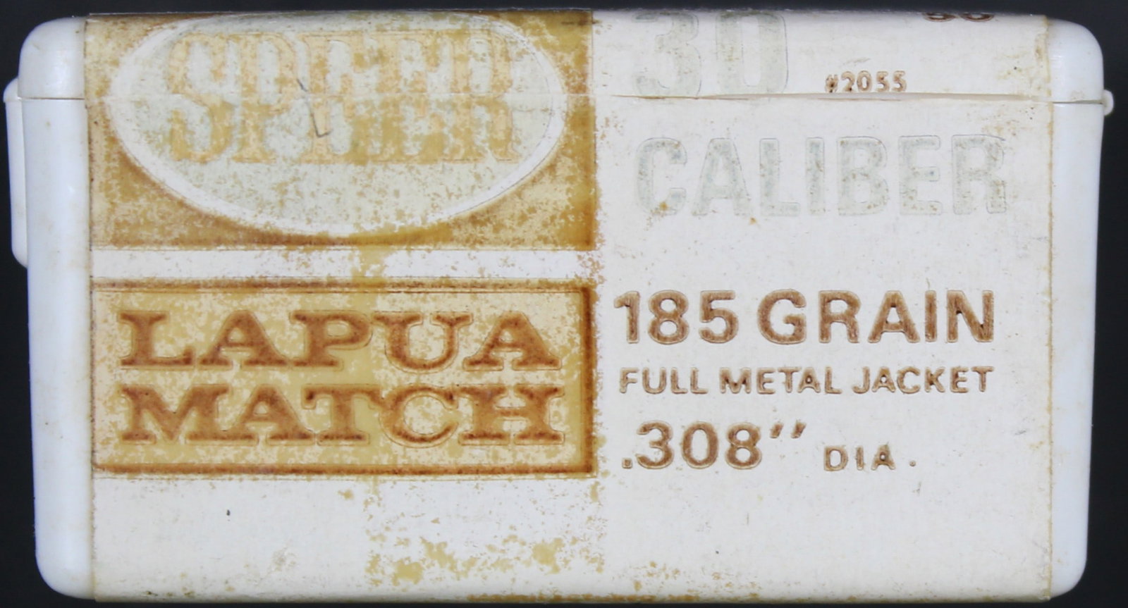 Approximately 50 Speer Lapua Match 185gr .308" FMJ Bullets for Reloading (FMI) - 2