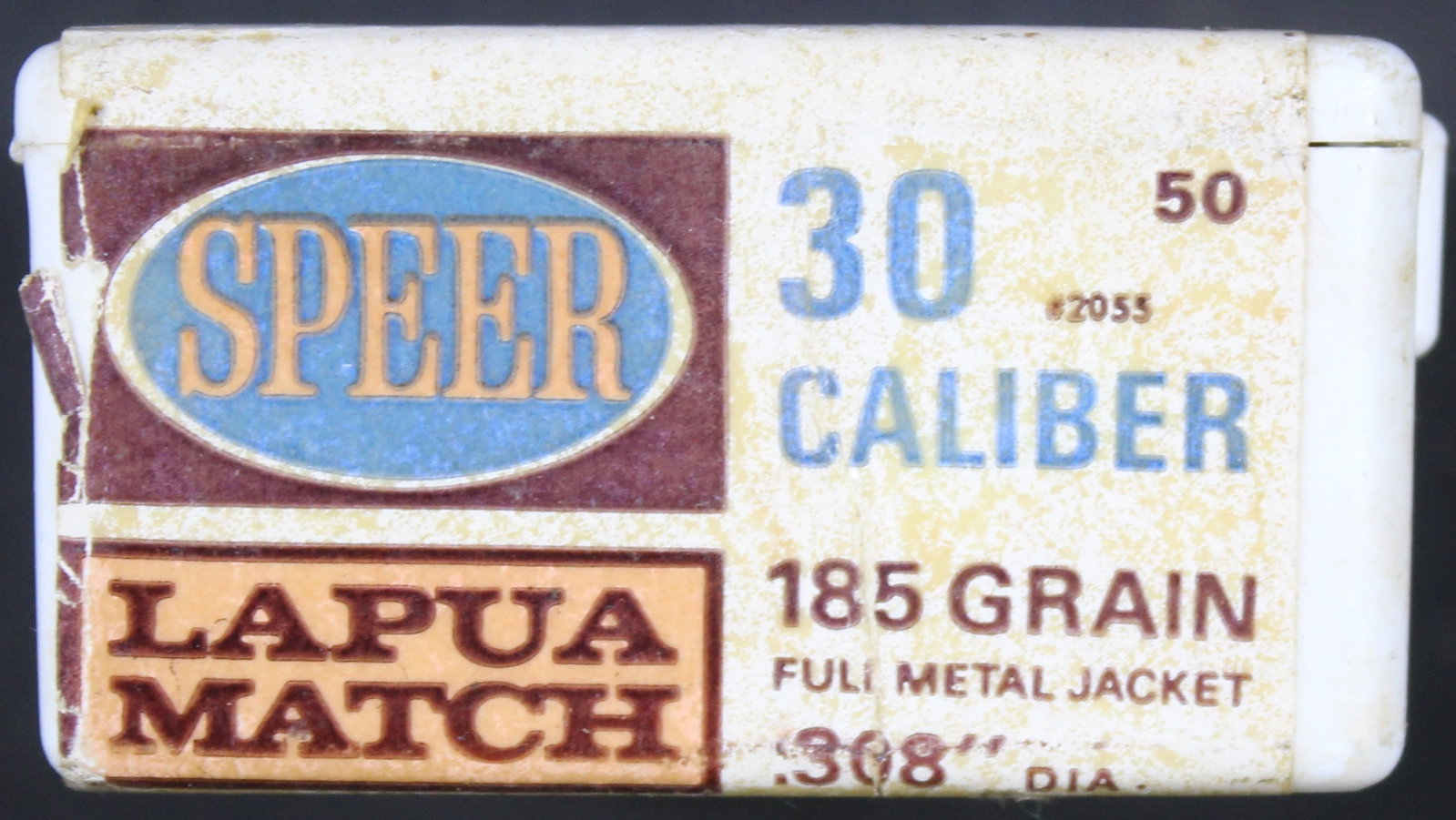 Approximately 50 Speer Lapua Match 185gr .308" FMJ Bullets for Reloading (FMI) - 2