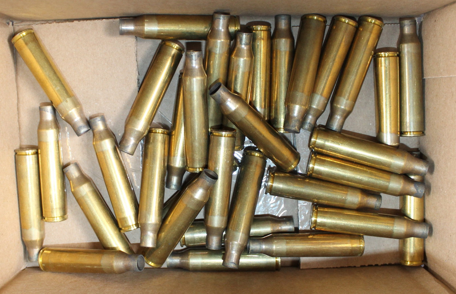 Approximately 33 Brass Casings of .338 Lapua for Reloading (FMI): Description coming soon Bidders are welcome to preview items in person during our normal operating hours Tuesday through Saturday 11am-6pm. Estimated shipping parcel size (LxWxH) 10 inches x 8 inches