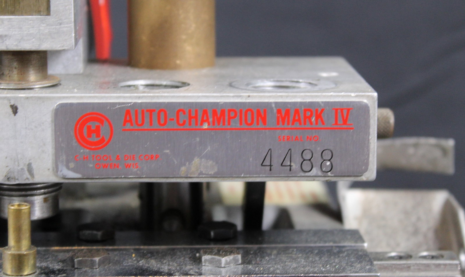 A C&H Auto Champion Mark IV Progressive Reloading Press (FMI) - 6