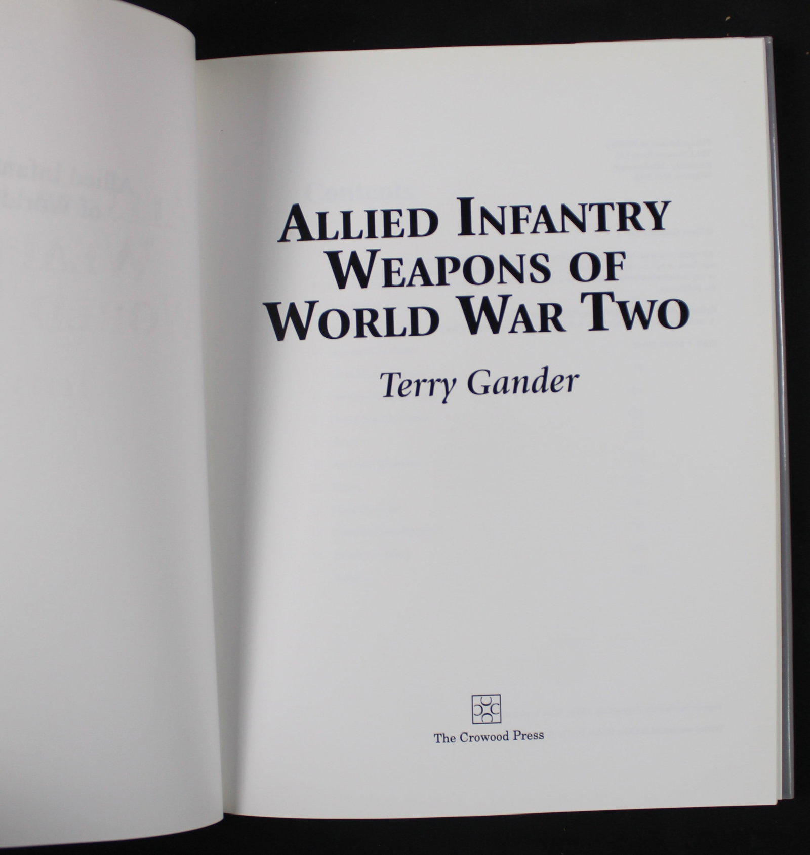"Allied Infantry Weapons of World War Two" by Terry Gander (FMI) - 2